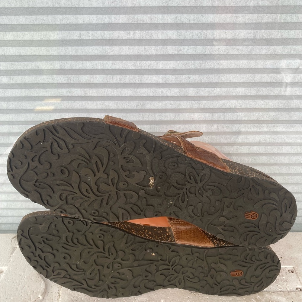 Teva 4186 Women’s Brown Leather Sandals Size W10 - Picture 15 of 15